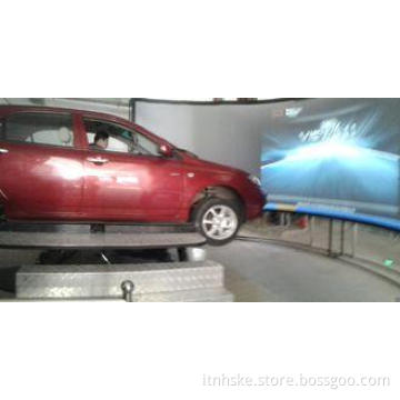 Manual virtual driving simulator , driver ed simulator